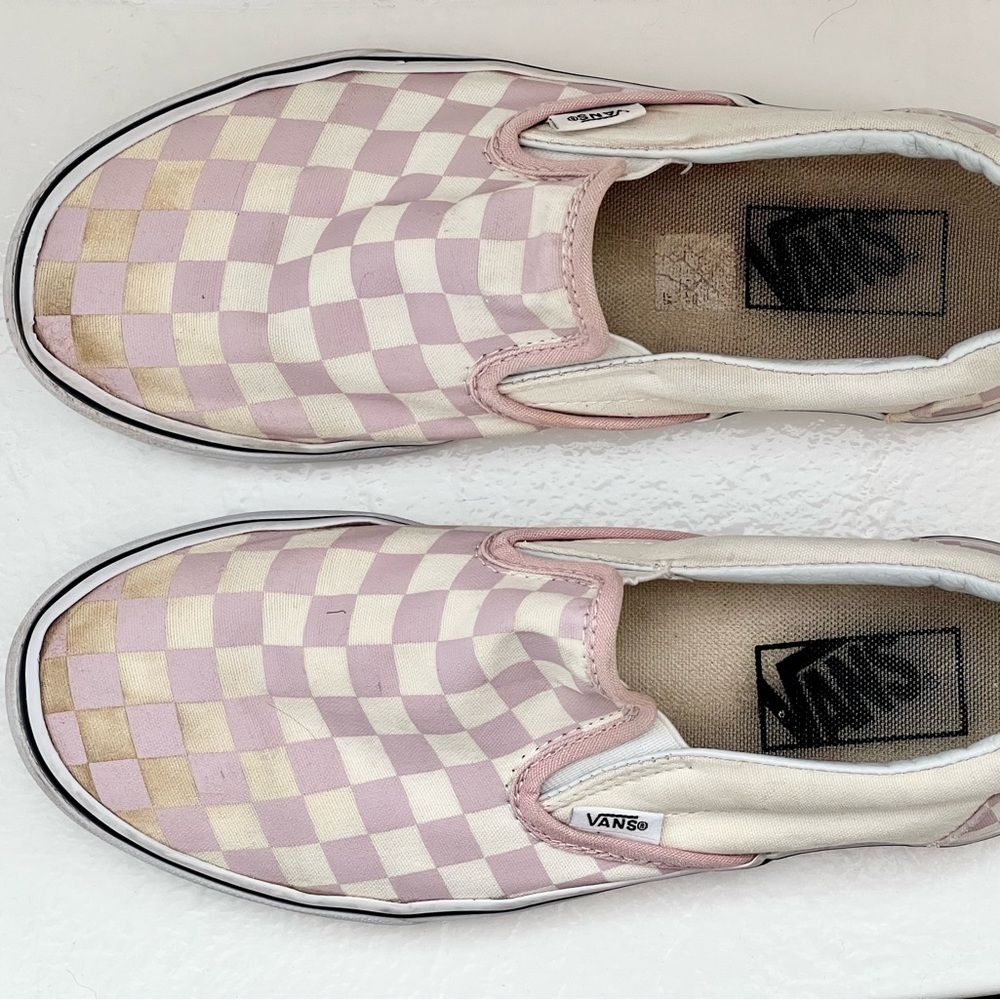 Vintage Checkered Vans
